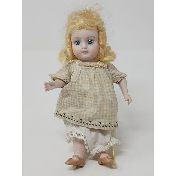 Vintage Bisque Reproduction‎ Doll Jointed Shoulders /Hips Maggies Magic 1995 - Picture 1 of 8
